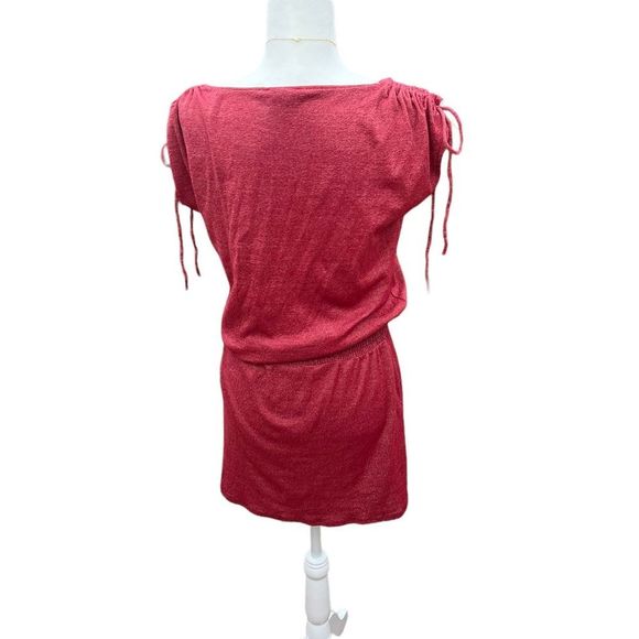 Michael Stars Gathered Waist Mini Dress Size OS Fits Most - Picture 8 of 9